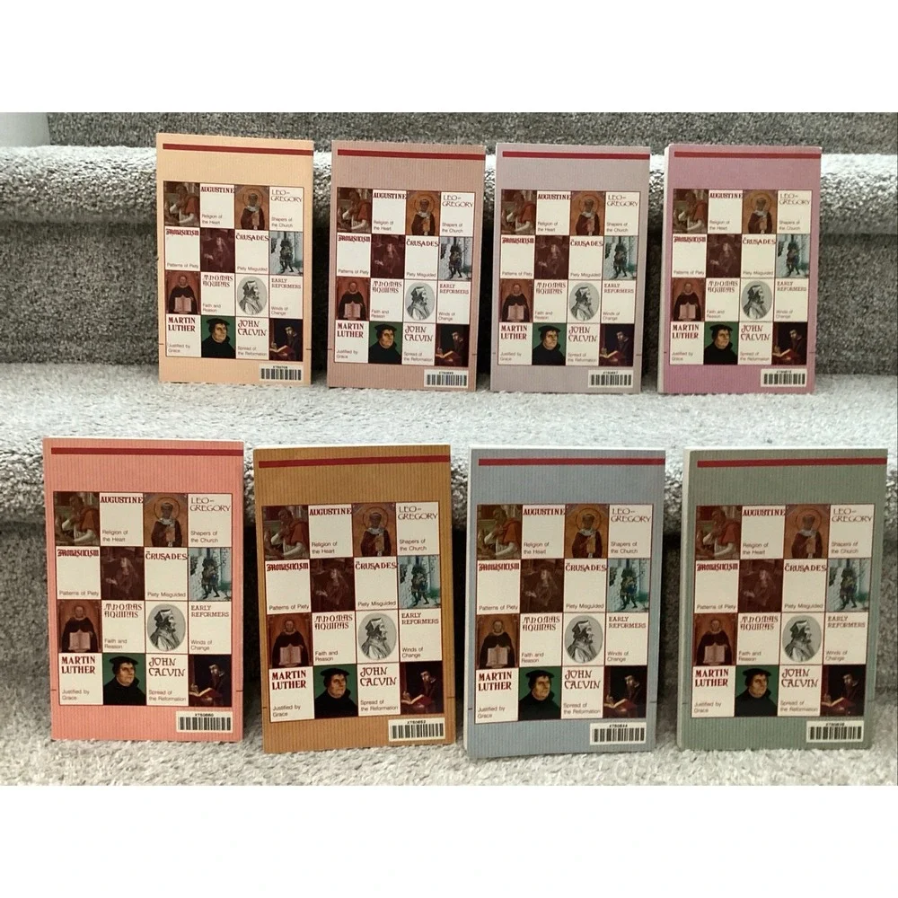 Cloud Of Witnesses Box Book Set Of 8 Christian History Homeschool Methodist PB